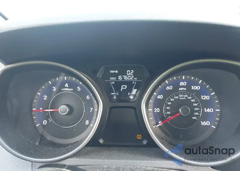 2013 Hyundai Elantra Gls z USA, uszkodzony, nr VIN 5NPDH4AE7DH414946